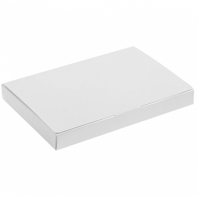 Коробка самосборная Flacky Slim, белая с логотипом в Санкт-Петербурге заказать по выгодной цене в кибермаркете AvroraStore
