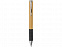 Ручка бамбуковая шариковая Gifu, черный с логотипом в Санкт-Петербурге заказать по выгодной цене в кибермаркете AvroraStore