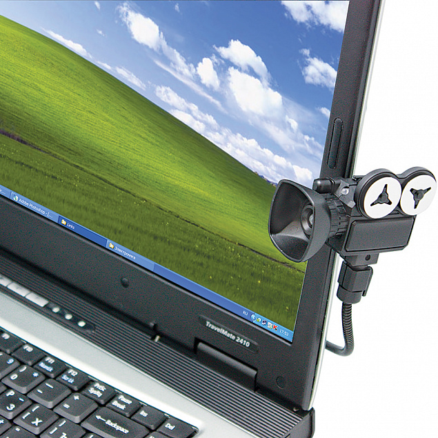 USB-веб-камера "Мотор!" с логотипом в Санкт-Петербурге заказать по выгодной цене в кибермаркете AvroraStore