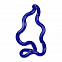 Антистресс «Змейка», синий с логотипом в Санкт-Петербурге заказать по выгодной цене в кибермаркете AvroraStore