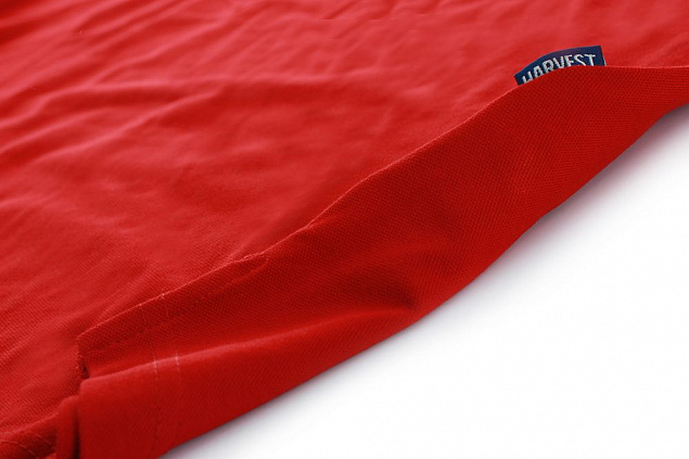 Рубашка поло стретч мужская EAGLE, красная с логотипом в Санкт-Петербурге заказать по выгодной цене в кибермаркете AvroraStore