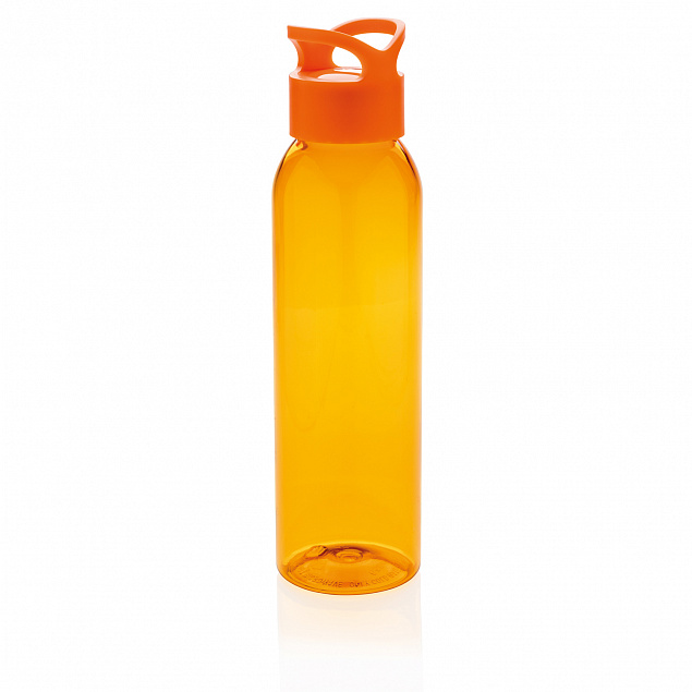 Герметичная бутылка для воды из AS-пластика, оранжевая с логотипом в Санкт-Петербурге заказать по выгодной цене в кибермаркете AvroraStore