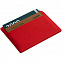 Чехол для карточек Dorset, красный с логотипом в Санкт-Петербурге заказать по выгодной цене в кибермаркете AvroraStore