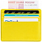 Чехол для карточек Devon, желтый с логотипом в Санкт-Петербурге заказать по выгодной цене в кибермаркете AvroraStore