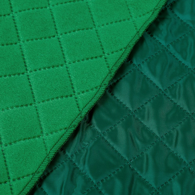 Плед для пикника Soft &amp; Dry, зеленый с логотипом в Санкт-Петербурге заказать по выгодной цене в кибермаркете AvroraStore