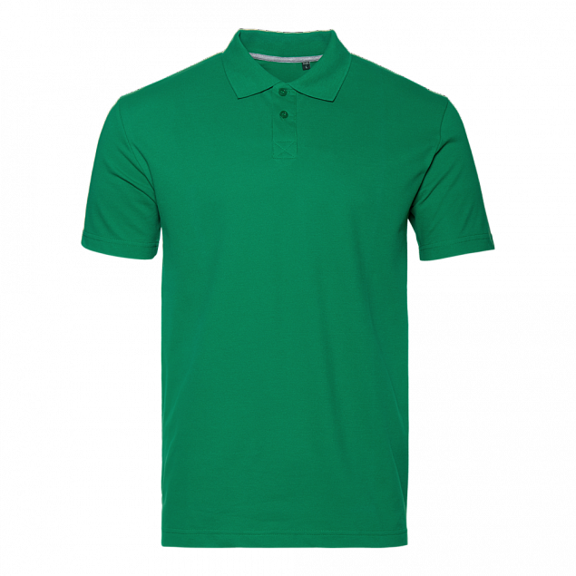 Рубашка поло StanPoloBlank Зелёный с логотипом в Санкт-Петербурге заказать по выгодной цене в кибермаркете AvroraStore