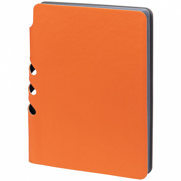 Ежедневник Flexpen Mini, недатированный, оранжевый с логотипом в Санкт-Петербурге заказать по выгодной цене в кибермаркете AvroraStore