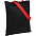 Холщовая сумка BrighTone, черная с зелеными ручками с логотипом в Санкт-Петербурге заказать по выгодной цене в кибермаркете AvroraStore
