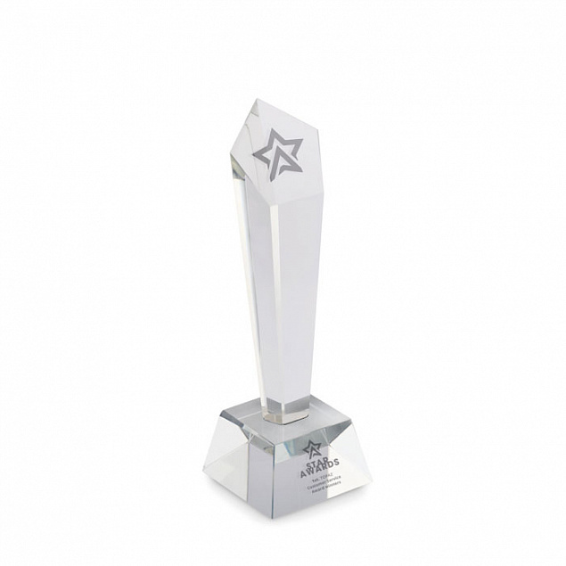 Хрустальная награда в подарочно с логотипом в Санкт-Петербурге заказать по выгодной цене в кибермаркете AvroraStore