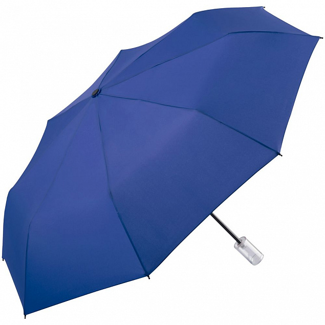 Зонт складной Fillit, синий с логотипом в Санкт-Петербурге заказать по выгодной цене в кибермаркете AvroraStore