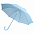 Зонт-трость Promo, голубой с логотипом в Санкт-Петербурге заказать по выгодной цене в кибермаркете AvroraStore