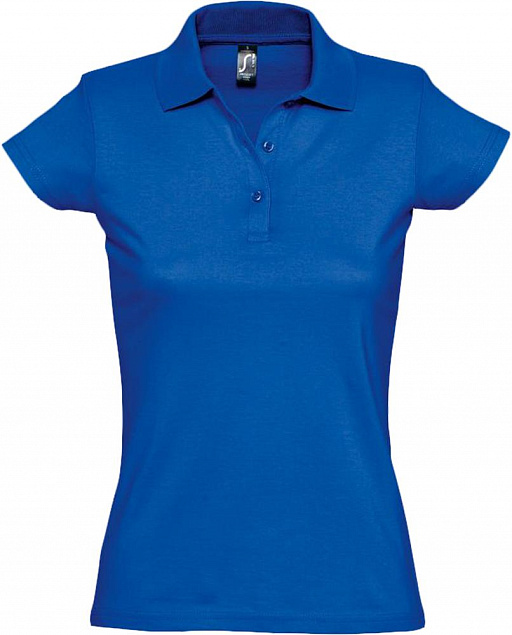 Рубашка поло женская Prescott Women 170, ярко-синяя (royal) с логотипом в Санкт-Петербурге заказать по выгодной цене в кибермаркете AvroraStore