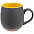 Кружка Chubby, серая с желтым с логотипом в Санкт-Петербурге заказать по выгодной цене в кибермаркете AvroraStore