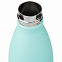 Термобутылка вакуумная герметичная, Fresco, 500 ml, аква с логотипом в Санкт-Петербурге заказать по выгодной цене в кибермаркете AvroraStore