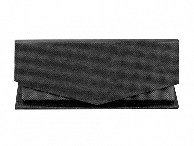 Подарочная коробка для флеш-карт треугольная, черный с логотипом в Санкт-Петербурге заказать по выгодной цене в кибермаркете AvroraStore