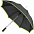 Зонт-трость Highlight, черный с фиолетовым с логотипом в Санкт-Петербурге заказать по выгодной цене в кибермаркете AvroraStore