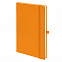 Бизнес-блокнот А5  "Silky", оранжевый,  твердая обложка,  в клетку с логотипом в Санкт-Петербурге заказать по выгодной цене в кибермаркете AvroraStore