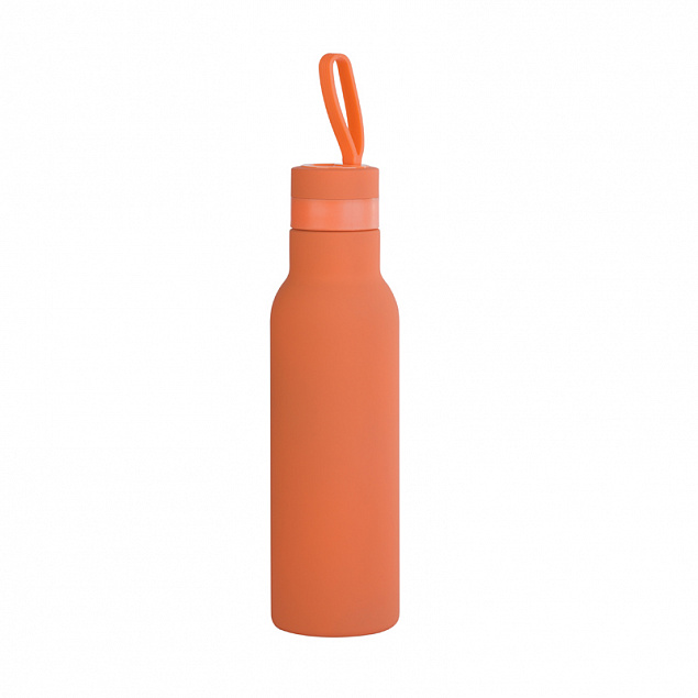 Бутылка для воды "Фитнес", покрытие soft touch, 0,7 л. с логотипом в Санкт-Петербурге заказать по выгодной цене в кибермаркете AvroraStore