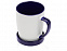 Кружка с универсальной подставкой Мак-Кинни  320мл, белый/синий с логотипом в Санкт-Петербурге заказать по выгодной цене в кибермаркете AvroraStore