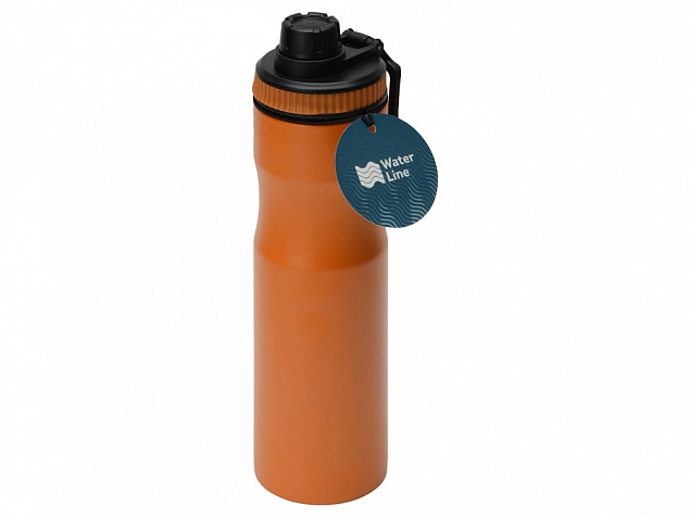 Бутылка для воды Supply Waterline, нерж сталь, 850 мл, оранжевый с логотипом в Санкт-Петербурге заказать по выгодной цене в кибермаркете AvroraStore