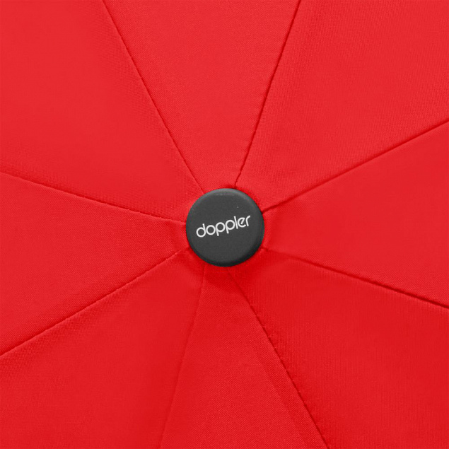 Зонт складной Fiber Magic, красный с логотипом в Санкт-Петербурге заказать по выгодной цене в кибермаркете AvroraStore