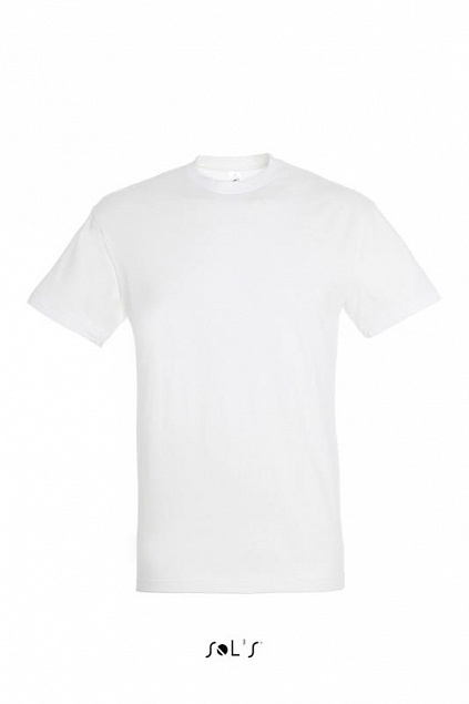 Фуфайка (футболка) REGENT мужская,Белый 3XL с логотипом в Санкт-Петербурге заказать по выгодной цене в кибермаркете AvroraStore