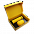 Набор Hot Box C (софт-тач) B, желтый с логотипом в Санкт-Петербурге заказать по выгодной цене в кибермаркете AvroraStore