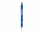Ручка-стилус шариковая Charleston, синий, черные чернила с логотипом в Санкт-Петербурге заказать по выгодной цене в кибермаркете AvroraStore
