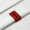 Лейбл тканевый Epsilon, S, красный с логотипом в Санкт-Петербурге заказать по выгодной цене в кибермаркете AvroraStore