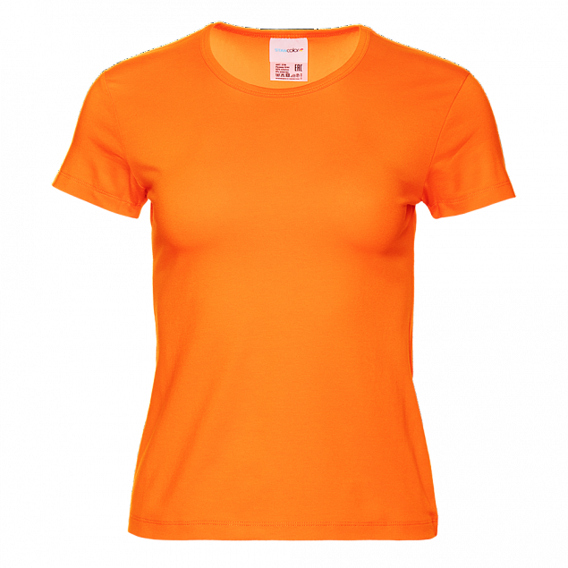 Футболка StanSlimWomen Оранжевый с логотипом в Санкт-Петербурге заказать по выгодной цене в кибермаркете AvroraStore