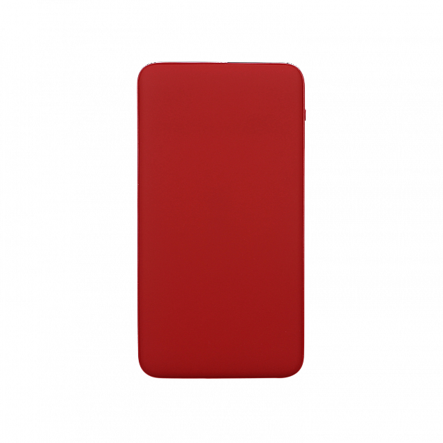 Внешний аккумулятор Bplanner Power 1 ST, софт-тач, 5000 mAh (красный) с логотипом в Санкт-Петербурге заказать по выгодной цене в кибермаркете AvroraStore