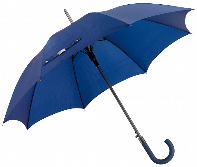 Зонт автоматический JUBILEE, темно-синий с логотипом в Санкт-Петербурге заказать по выгодной цене в кибермаркете AvroraStore