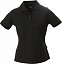 Рубашка поло стретч женская ALBATROSS, черная с логотипом в Санкт-Петербурге заказать по выгодной цене в кибермаркете AvroraStore
