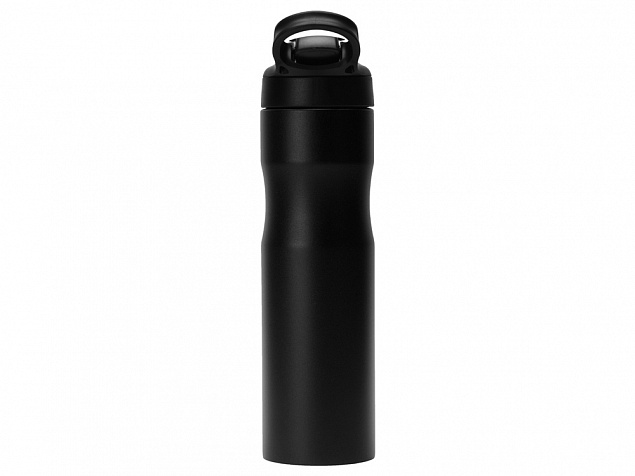 Бутылка для воды Hike Waterline, нерж сталь, 850 мл, черный с логотипом в Санкт-Петербурге заказать по выгодной цене в кибермаркете AvroraStore