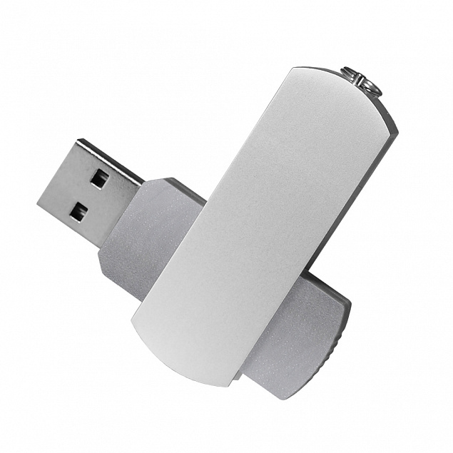 USB Флешка, Elegante, 16 Gb, серый с логотипом в Санкт-Петербурге заказать по выгодной цене в кибермаркете AvroraStore