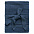 Плед Pleat, синий с логотипом в Санкт-Петербурге заказать по выгодной цене в кибермаркете AvroraStore