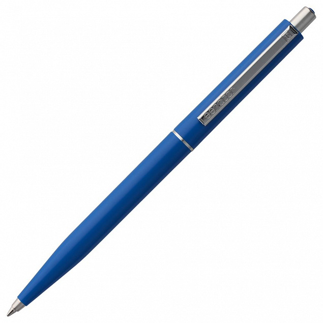 Ручка шариковая Senator Point ver. 2, синяя с логотипом в Санкт-Петербурге заказать по выгодной цене в кибермаркете AvroraStore