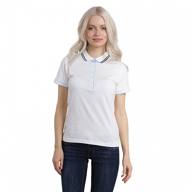 Рубашка поло женская RODI LADY 180 с логотипом в Санкт-Петербурге заказать по выгодной цене в кибермаркете AvroraStore