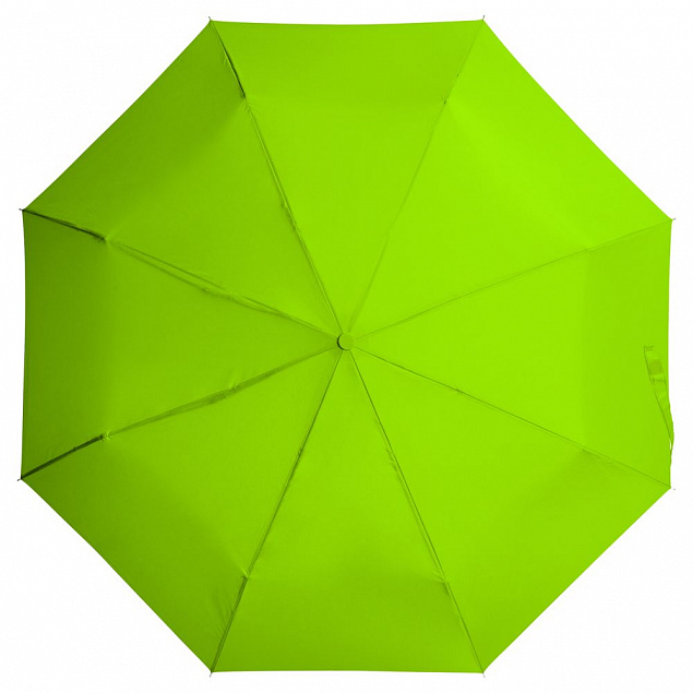 Зонт складной Basic, зеленое яблоко с логотипом в Санкт-Петербурге заказать по выгодной цене в кибермаркете AvroraStore