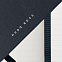 Блокнот Stripe Soft Mini, в линейку, темно-синий с логотипом в Санкт-Петербурге заказать по выгодной цене в кибермаркете AvroraStore