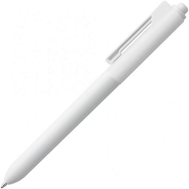 Ручка шариковая Hint Special, белая с логотипом в Санкт-Петербурге заказать по выгодной цене в кибермаркете AvroraStore