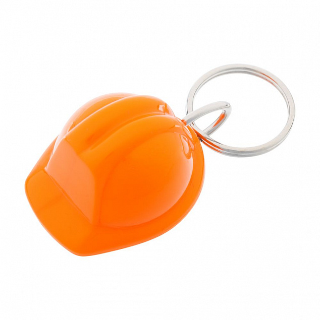 Брелок Helmet, оранжевый с логотипом в Санкт-Петербурге заказать по выгодной цене в кибермаркете AvroraStore