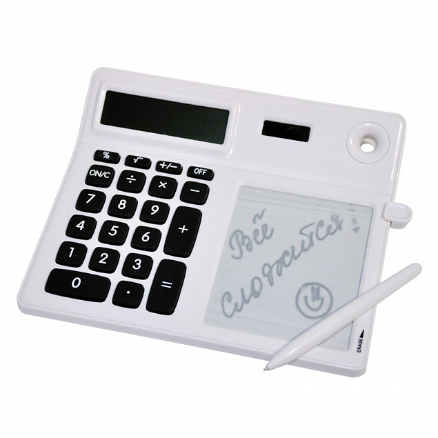 Калькулятор "Экономист"с мемо-панелью с логотипом в Санкт-Петербурге заказать по выгодной цене в кибермаркете AvroraStore