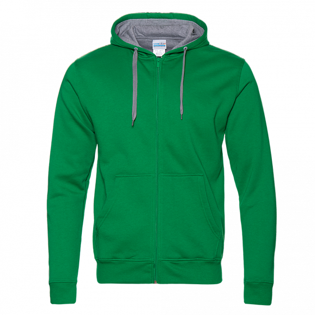 Толстовка мужская 17 Зелёный с логотипом в Санкт-Петербурге заказать по выгодной цене в кибермаркете AvroraStore