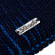 Шапка Nobilis, темно-синяя с синим с логотипом в Санкт-Петербурге заказать по выгодной цене в кибермаркете AvroraStore