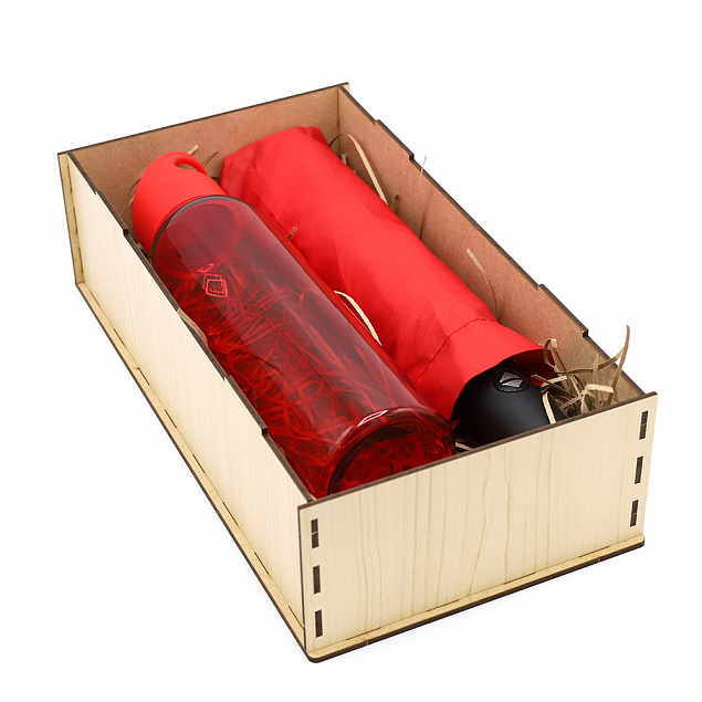 Подарочный набор Rainy, (красный) с логотипом в Санкт-Петербурге заказать по выгодной цене в кибермаркете AvroraStore