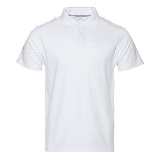 Рубашка поло Рубашка мужская 104 Белый с логотипом в Санкт-Петербурге заказать по выгодной цене в кибермаркете AvroraStore