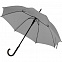Зонт-трость Standard, серый с логотипом в Санкт-Петербурге заказать по выгодной цене в кибермаркете AvroraStore
