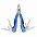 Многофункциональный инструмент Берлин - Синий HH с логотипом в Санкт-Петербурге заказать по выгодной цене в кибермаркете AvroraStore