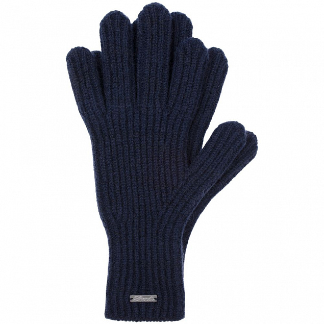Перчатки Bernard, темно-синие с логотипом в Санкт-Петербурге заказать по выгодной цене в кибермаркете AvroraStore